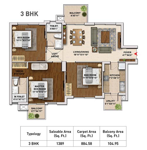 Hero Homes Floor Plan
