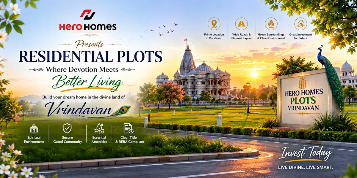 Hero Homes Plots in Vrindavan